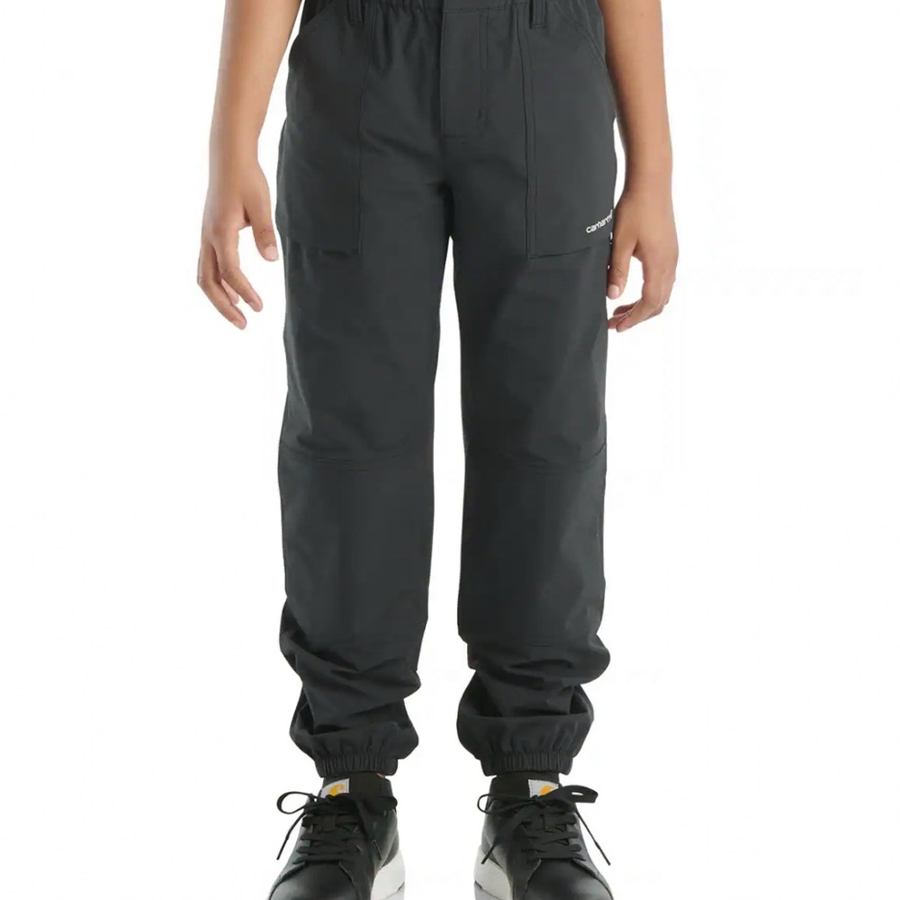 Carhartt Black Kids Joggers Elastic Cuffs Pants